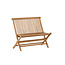 Gartenbank Ghana 100 cm Teak Natur – Klappbare Sitzbank mit zeitlosem Charme