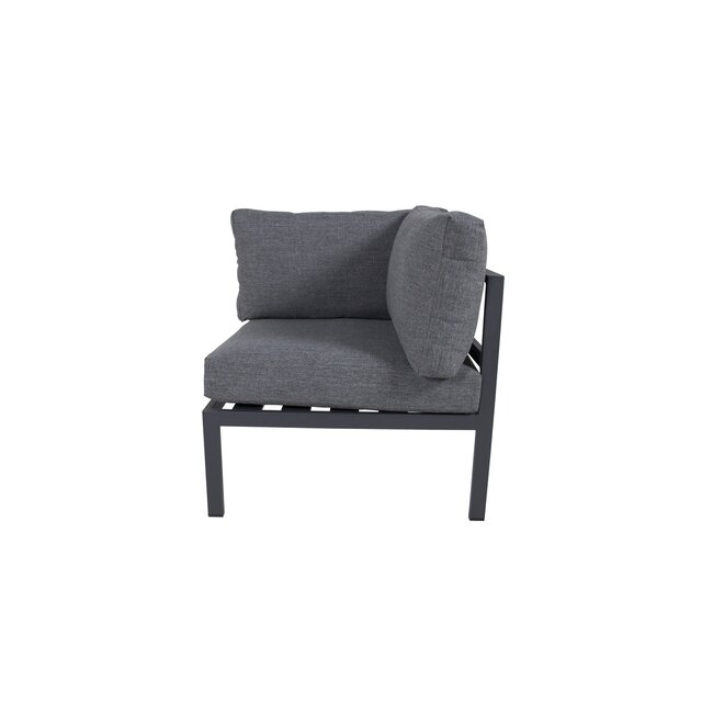 Lounge-Modul Copacabana Eckelement Schwarz – Flexibles Sofa-Modul mit modernem Komfort