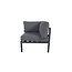 Lounge-Modul Copacabana Eckelement Schwarz – Flexibles Sofa-Modul mit modernem Komfort