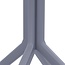 Gartentisch Sky 80 cm – Moderner Outdoor-Tisch in klarem Design
