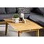 Chania Ecksofa-Set in Natur/Schwarz – modernes Outdoor-Ecksofa