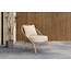 Gartensessel Lindos Beige – moderner Loungesessel für Innen & Außen