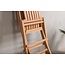 Gartenstuhl Ghana Natur – klassischer Teak-Gartenstuhl im Lamellendesign