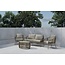 Lipari Sofa Set Braun – Elegantes Outdoor Lounge Set mit Sofa, Sesseln & Tisch