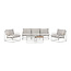 Palazzo Sofa Set Beige – Zeitlose Outdoor Lounge mit Sofa, Sesseln & Tisch