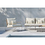 Palazzo Sofa Set Beige – Elegantes Outdoor Lounge Set mit Sofa, Sesseln & Tisch