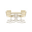 Holmsund Garten Esstisch-Set Beige – Zeitlose Outdoor-Essgruppe für stilvolle Genussmomente