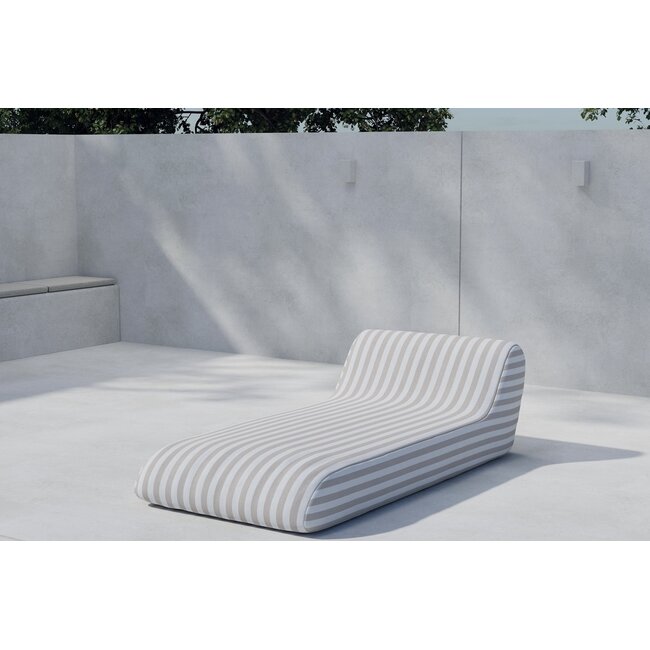 Redang Sonnenliege Beige – Luxuriöse Poolliege mit integriertem Komfortkissen