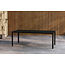 Giardini und Levanzo Dining Set Schwarz – Moderne Garten-Essgruppe für 6 Personen