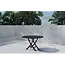 Runder Gartentisch Kenya – Moderne Eleganz aus edlem Teakholz