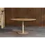 Runder Gartentisch Croft (Ø 120 cm) – Fächer-Design aus Teakholz trifft modernes Aluminium