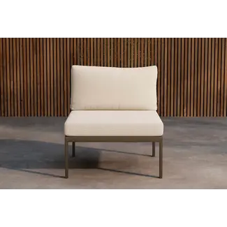Venture Home Copacabana Sofa-Mittelmodul Braun – Flexibles Lounge-Element mit Bouclé-Komfort