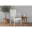 Outdoor-Sessel Anna 2er-Set – Skandinavischer Geflecht-Chic in Weiß