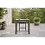 Outdoor-Bartisch Alo (100 x 60 cm) – Skandinavische Eleganz aus Polyrattan mit Glasplatte