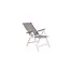 Outdoor-Hochlehner Albany 2er-Set – Verstellbarer Komfort in Grau