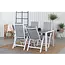Outdoor-Hochlehner Albany 2er-Set – Verstellbarer Komfort in Grau