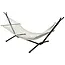 Hängematte Ubud Cremeweiß – Klassische Netz-Hängematte 200×100 cm aus 100% Baumwolle