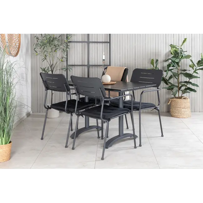 Gartenstuhl Nicke Schwarz – Bequemer Sitzkomfort für draußen