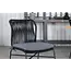 Gartenstuhl Julian Schwarz – Outdoor-Stuhl aus Seilgeflecht, Schaumstoff und Polyester, Breite 53 cm, Tiefe 67 cm, Höhe 88 cm