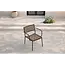 Gartenstuhl Paola Natur/Schwarz – Outdoor-Essstuhl 57×56×78 cm