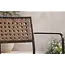 Gartenstuhl Paola Natur/Schwarz – Outdoor-Essstuhl 57×56×78 cm