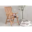 Gartenstuhl Kenya – Hochlehner 60×73×105 cm Teakholz massiv