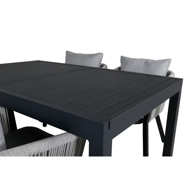 Gartenmöbel-Set Marbella – Mediterrane Aluminium-Gartengarnitur für Terrasse und Garten, wetterfest und stilvoll