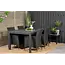Gartentisch Marbella Schwarz – Robuster Mittelpunkt im Garten