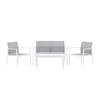 Venture Home Lounge-Set Break Weiß – Moderne Outdoor-Lounge