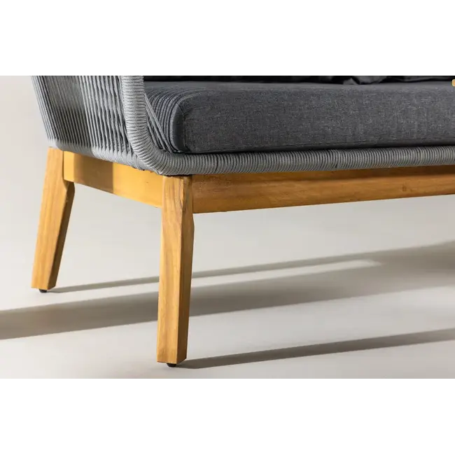 Lounge-Set Chania Grau – Moderne Outdoor-Lounge