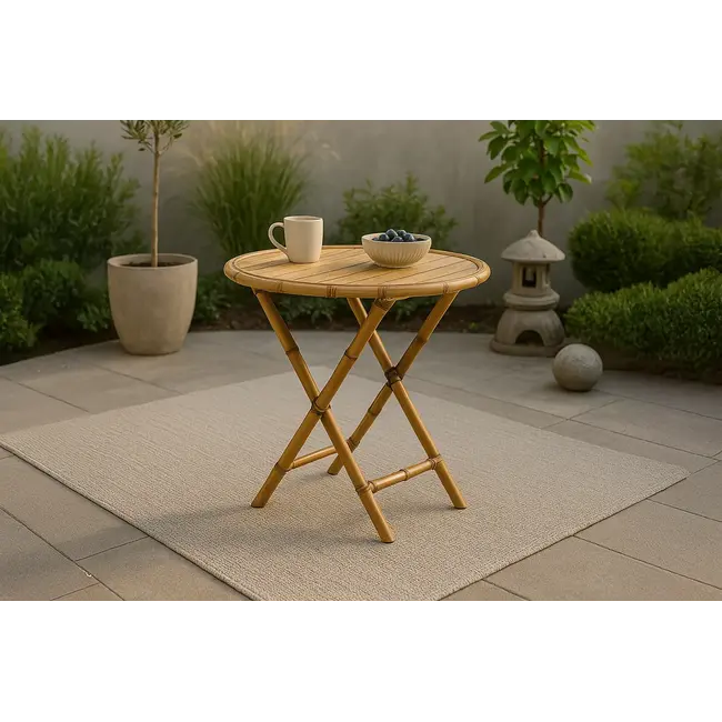 Gartentisch Cane – Robuster Mittelpunkt im Garten