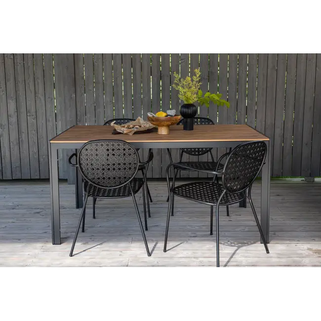 Gartentisch Break Schwarz – Robuster Mittelpunkt im Garten