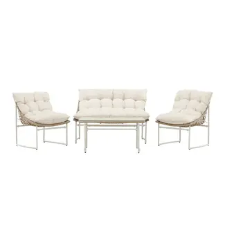 Venture Home Lounge-Set Tina Beige – Moderne Outdoor-Lounge