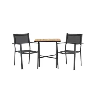 Venture Home Gartenmöbel-Set Holmbeck, Copacabana – Wetterfeste Essgruppe für den Garten