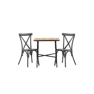 Venture Home Gartenmöbel-Set Holmbeck, Peking – Wetterfeste Essgruppe für den Garten