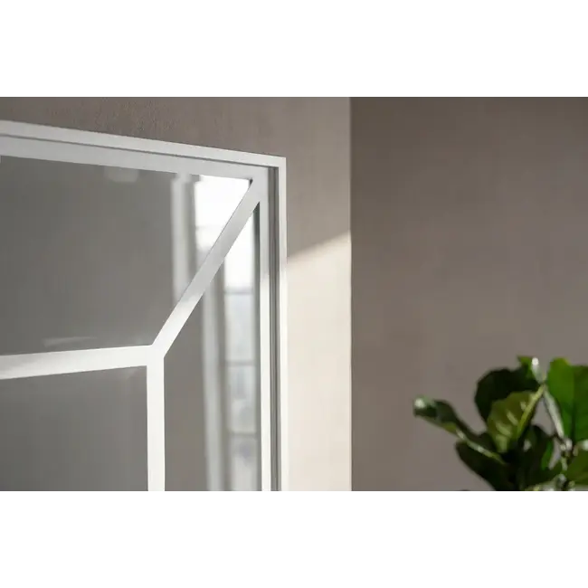 Lojf Großer Spiegel 90 x 180 cm – Moderner Wandspiegel mit elegantem Rahmen