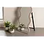Stand- & Wandspiegel Loui (158 x 49 cm) – Schmaller Wellenspiegel im organischen Design in Beige