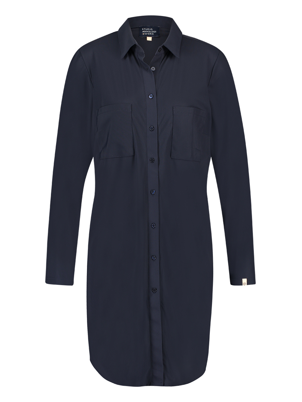 Kanten Jurk Lichtblauwe Jurk Kant Kanten Jurk Met V-hals