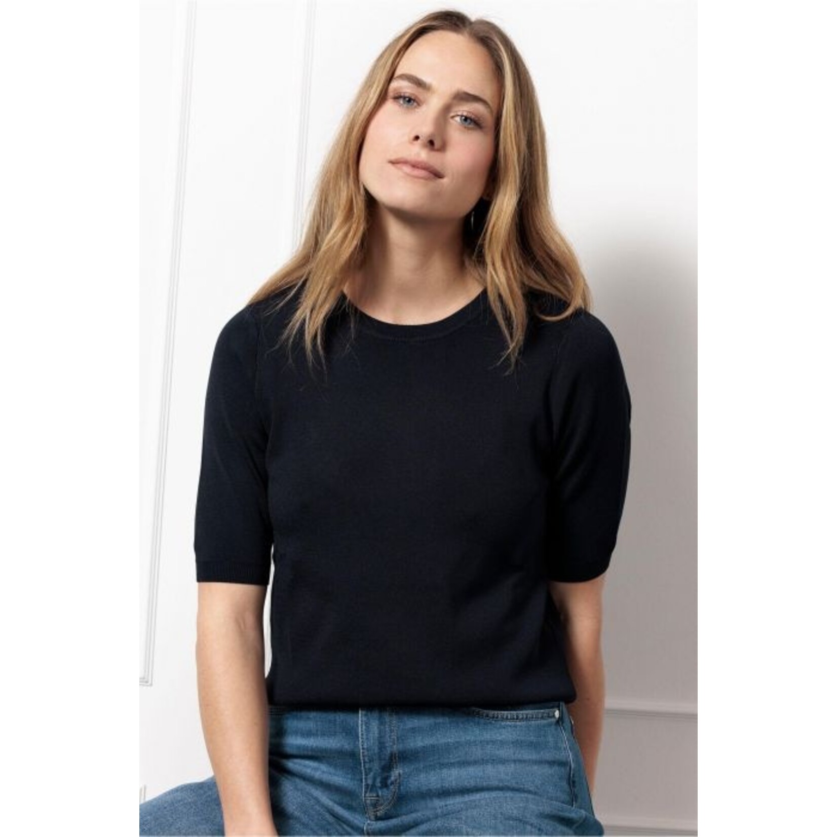 @Work by Studio Anneloes Lana SSL Solid Pullover