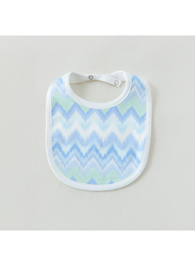 Bib Zigzag Blue