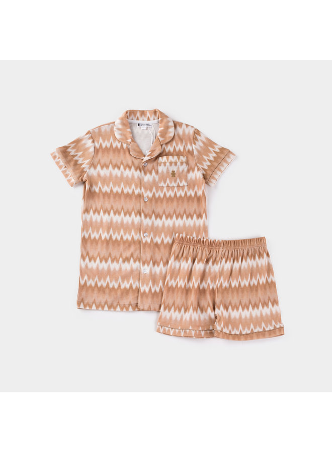 Kids Zigzag Beige