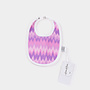 Zigzag Purple Bib