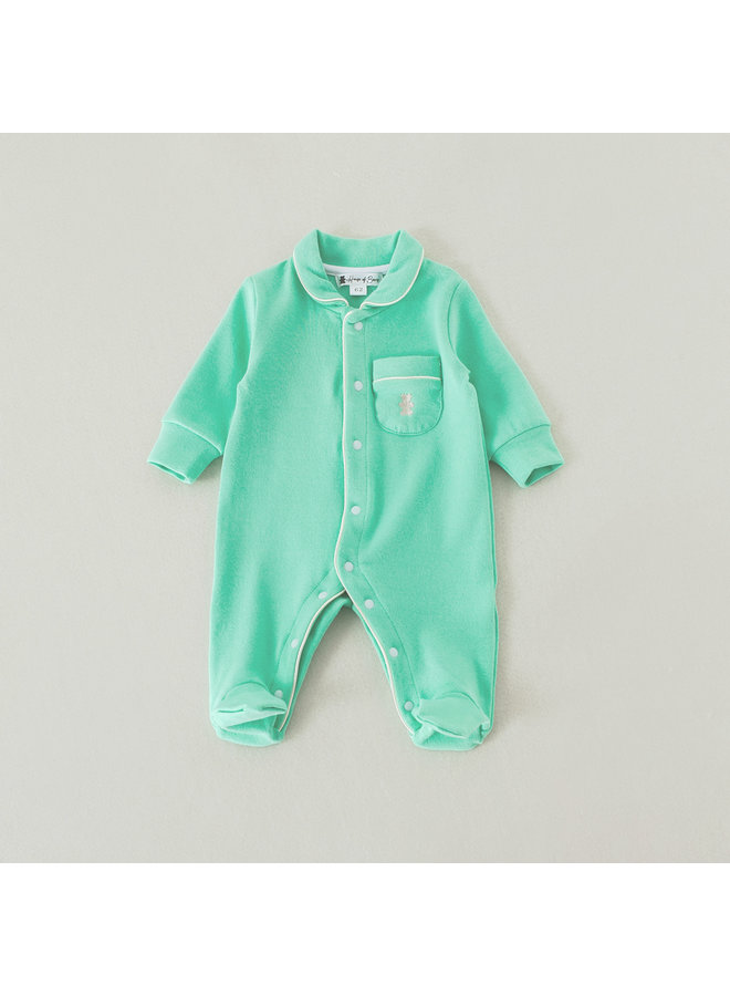 Babysuit aqua green