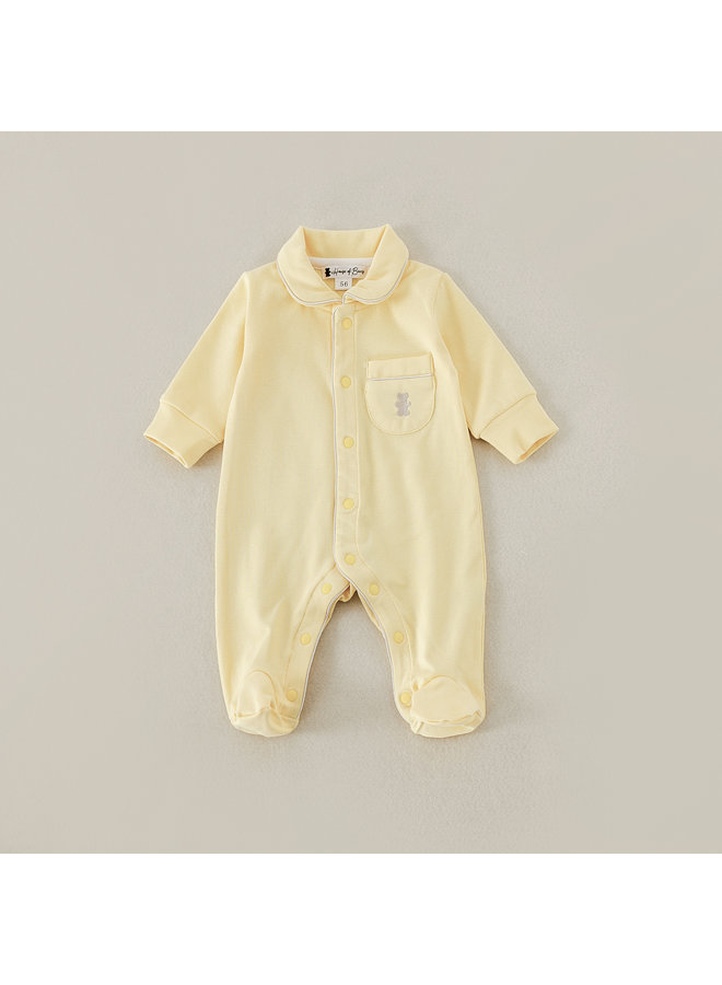 Baby suit  sunny yellow