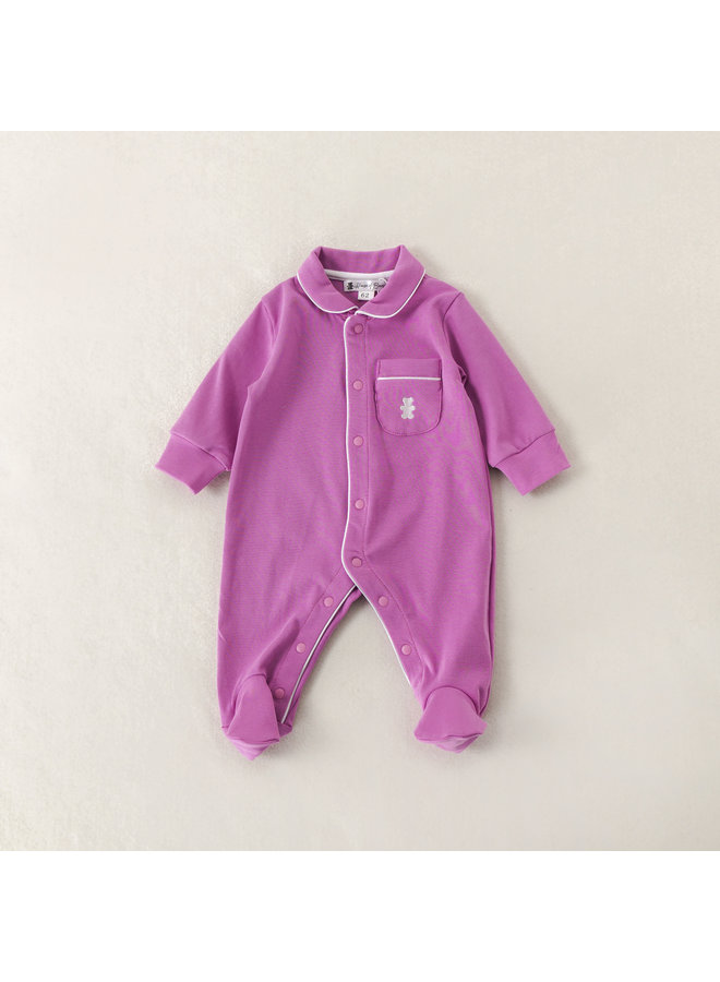 Baby suit fuchsia girls