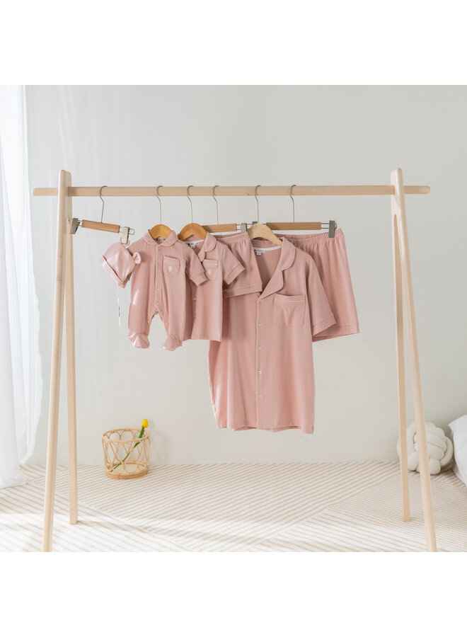 Zomer pyjama Dusty Rose vrouwen