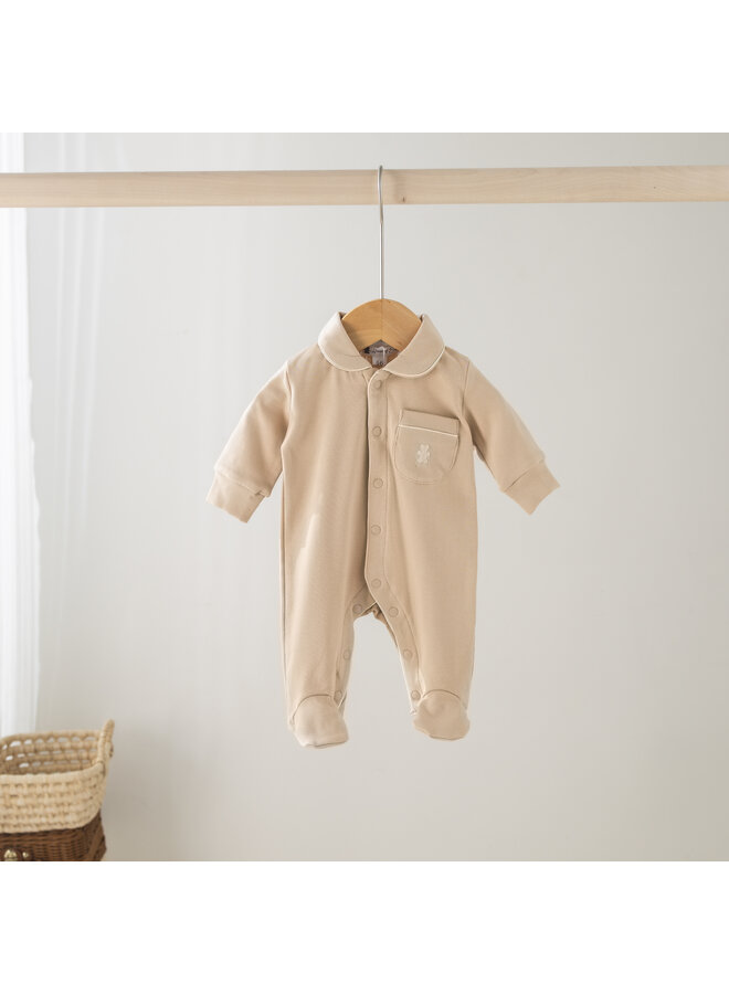 Babysuit sand unisex