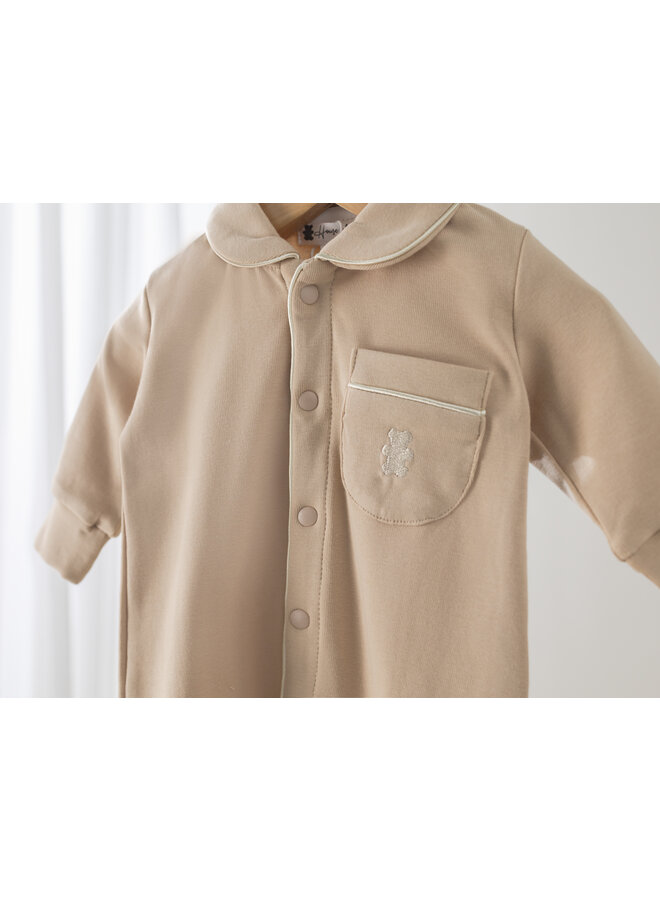 Babysuit sand unisex