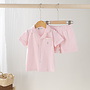 Summer pyjama pink kids girls