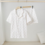 Zomer pyjama strik vrouwen